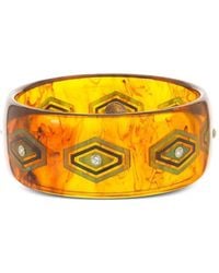 Mark Davis - 18K Sapphire Bakelite Bangle Bracelet - Lyst