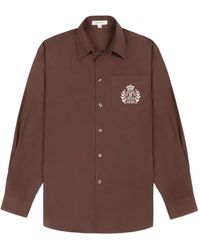 Sporty & Rich - H&W Crest Shirt - Lyst