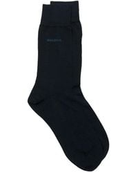 BOSS - Logo-Print Ankle Socks - Lyst