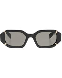Balmain - Emblem I Geometric-Frame Sunglasses - Lyst
