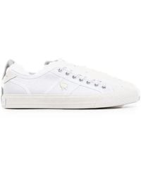 KARL LAGERFELD - Logo-Patch Lace-Up Sneakers - Lyst