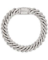 DARKAI - Mini Prong Pavé Bracelet - Lyst