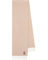 Max Mara - Bestickter Schal Mit Fransen - Lyst