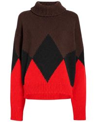 Proenza Schouler - Oren Intarsia Turtleneck - Lyst