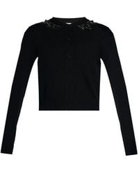 Erdem - Cardigan À Ornements - Lyst