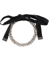 Plan C - Chain-Link Ribbon Necklace - Lyst