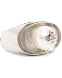 CASABLANCA - Sci-Fi Pearl Ring - Lyst