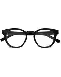 Gucci - Web-Detail Glasses - Lyst
