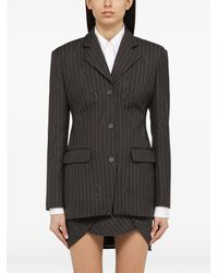Off-White c/o Virgil Abloh - Blazer À Fines Rayures - Lyst