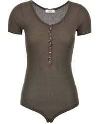 Lemaire - V-Necked Body Suit - Lyst