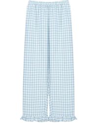 Sleeper - Linen-Blend Trousers - Lyst