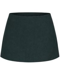 Reformation - Mia Linen Skort - Lyst