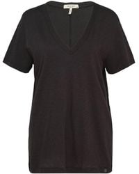Rag & Bone - Camiseta Texturizada Con Cuello En V - Lyst