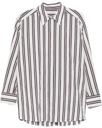 Marc O' Polo - Vertical-Stripe Long-Sleeve Shirt - Lyst