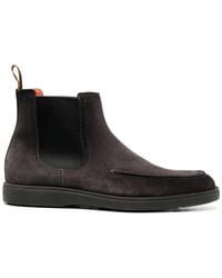Santoni - スエード アンクルブーツ - Lyst