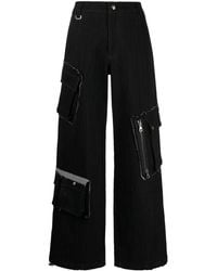 ANDERSSON BELL - Mulina Crinkled Cargo Trousers - Lyst
