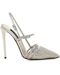 Philipp Plein - 120Mm Slingback Pumps - Lyst