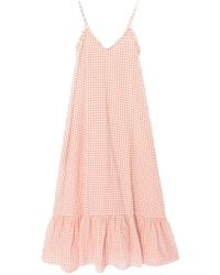 Xirena - Robe Volantée Taytum À Carreaux Vichy - Lyst