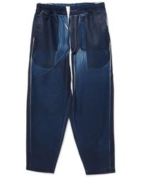 Comme des Garçons - Pantaloni Con Stampa Denim - Lyst