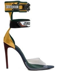DSquared² - Buckle-Fastening Touch-Strap Sandals - Lyst