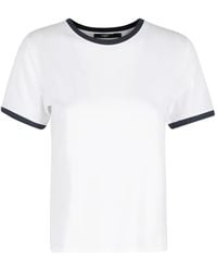 Seventy - Ringer-Detail T-Shirt - Lyst