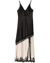 Paperlace - Robe Longue À Empiècements En Dentelle - Lyst