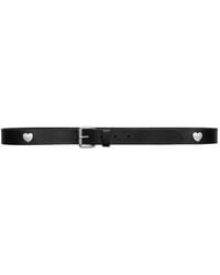 Carhartt - Tylor Heart-Plaque Leather Belt - Lyst