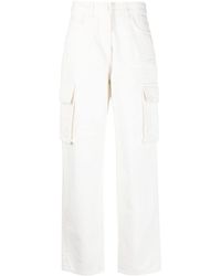 Givenchy - Gerade Jeans im Distressed-Look - Lyst