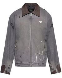 MISBHV - Distressed Collared Jacket - Lyst