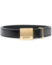 Isabel Marant - Lowell バックル レザーベルト - Lyst