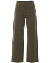 Liu Jo - Pantalones Acampanados Estilo Capri - Lyst