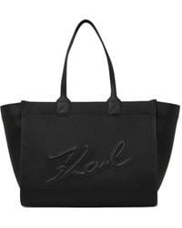 Karl Lagerfeld - Borsa Tote K/Skuare Grande - Lyst