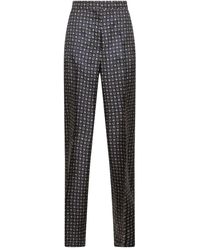 Max Mara - Hose mit geometrischem Print - Lyst
