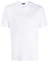 ZEGNA - Linnen T-shirt - Lyst