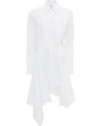 JW Anderson - Robe-chemise à design asymétrique - Lyst