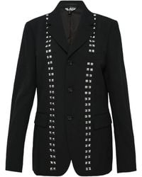 COMME DES GARÇON BLACK - Blazer Met Studs - Lyst