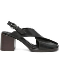Lemaire - 65Mm Leather Sandals - Lyst