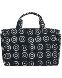 10 Corso Como - Tote Bag aus Canvas mit Kreis-Print - Lyst