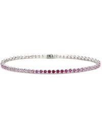 Lisa Nik - 18K Sapphire Ombre Bracelet - Lyst