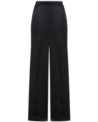 Rick Owens - Pressed-Crease Tailored Trousers - Lyst