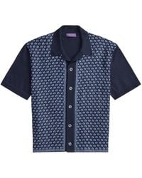 Ralph Lauren - Geometric-Print Short-Sleeve Cardigan - Lyst