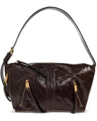 AllSaints - Jean Rey Leather Shoulder Bag - Lyst