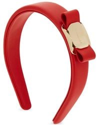 Ferragamo - Vara Plate Headband - Lyst