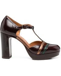 Chie Mihara - Uyaro T-Bar Platform Pumps - Lyst