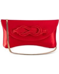 Shanghai Tang - Knot-Detail Clutch Bag - Lyst