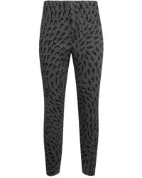 Issey Miyake - Plissierte Hose Mit Print - Lyst