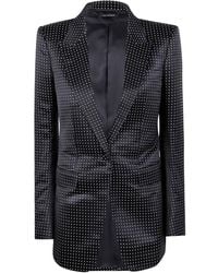 Tom Ford - Jacke aus Satin mit Polka Dots - Lyst