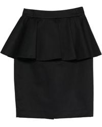 Franchise - Peplum Short Skirt - Lyst