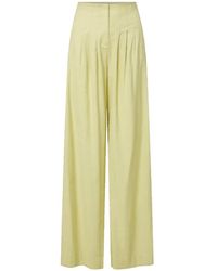 Veronica Beard - Hoyt Pleated Trousers - Lyst