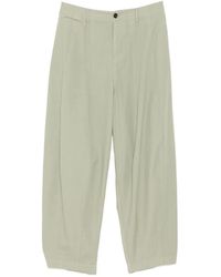 CROQUIS - Rear Elatic Waistband Wide-Leg Trousers - Lyst